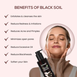 ORGANIC  BLACK  MITTI  FACEWASH  150ML - Image 6